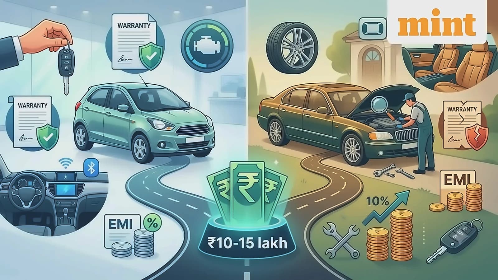 ₹10-15L Car Budget: New vs Used - Scrappage Certificate Option