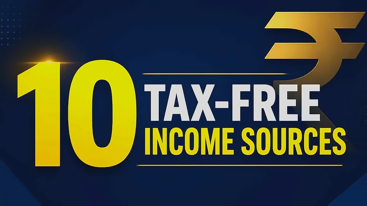 10 Tax-Free Income Sources in India: Complete List