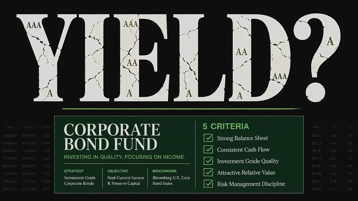5 Key Criteria for Selecting Corporate Bond Funds