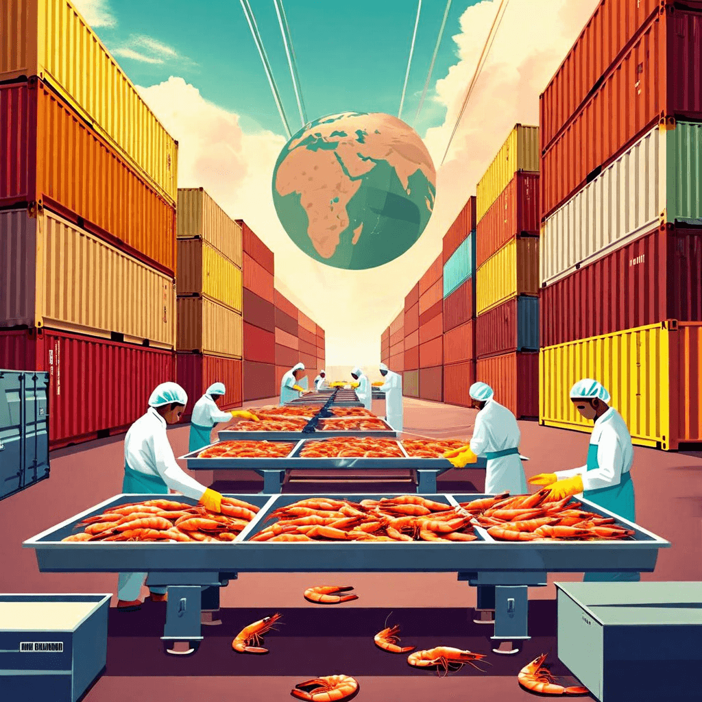 India’s Seafood Export Surge: Navigating Growth, Risks, and the Road to Rs 1 Lakh Crore