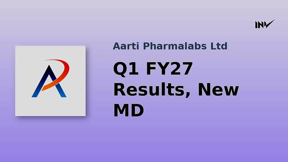 Aarti Pharmalabs Q1 profit jumps 65% YoY to ₹76.14 crore