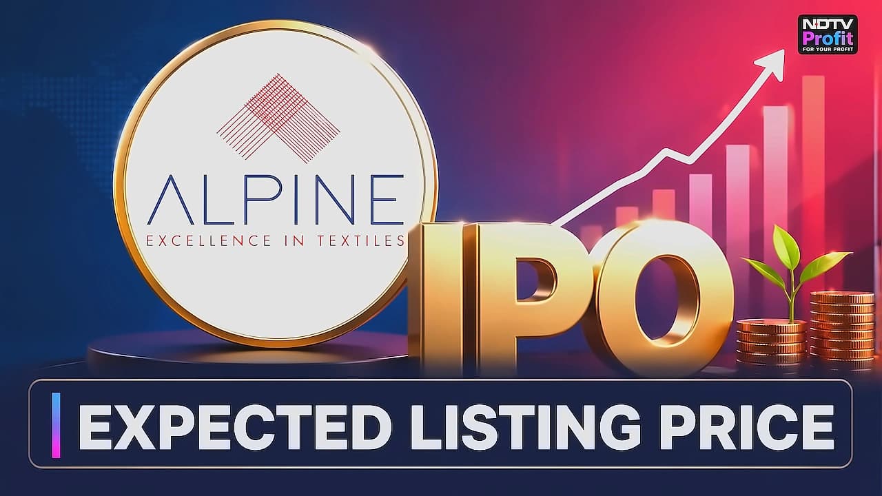 Alpine Texworld IPO Lists at ₹105, Hits 5% Lower Circuit