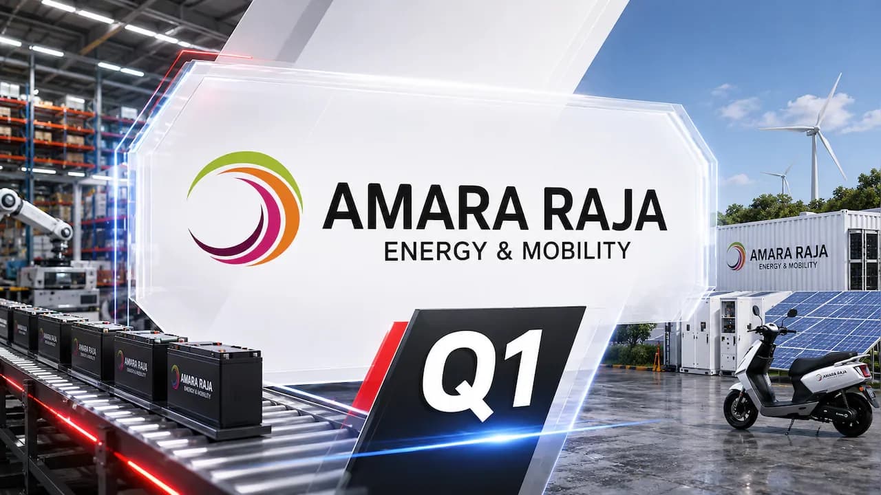 Amara Raja Q1 Results: Net Profit Rises 16% to ₹191 Cr, Revenue Jumps 24%