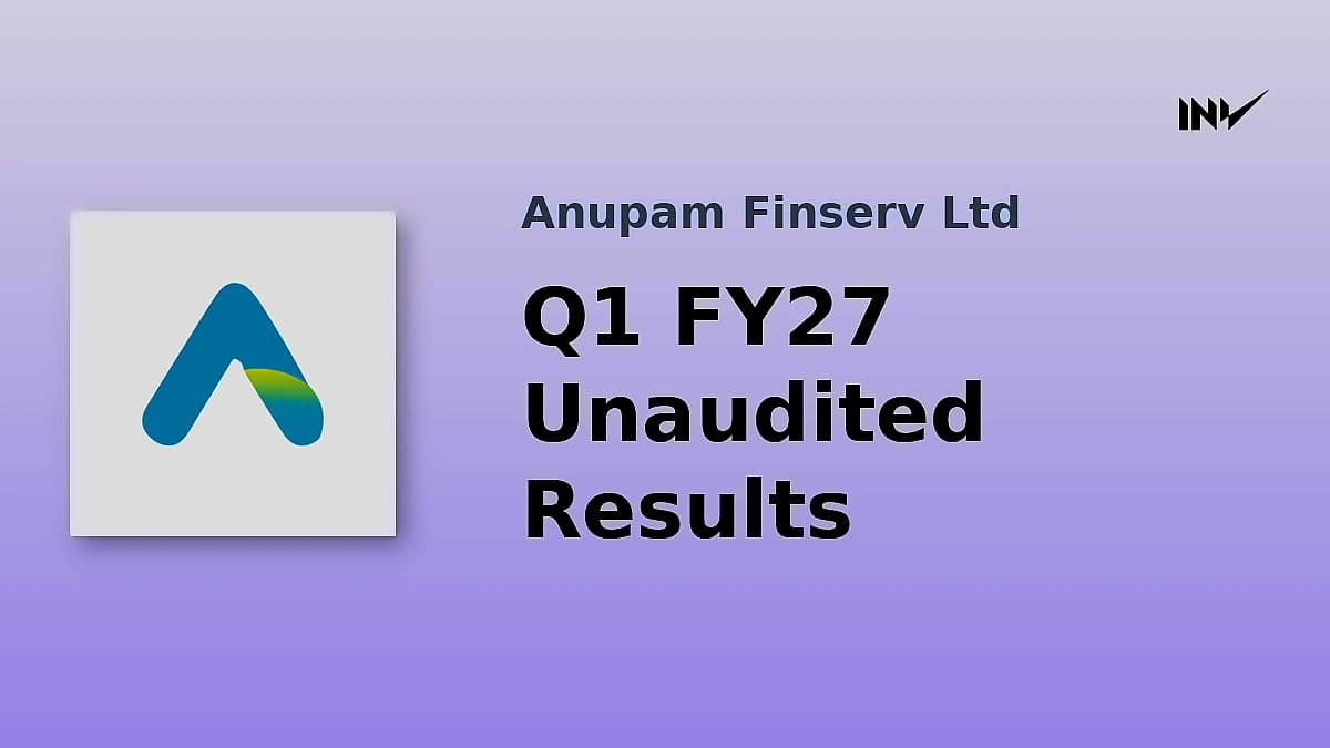 Anupam Finserv Q1 profit surges 64% to ₹56.15 lakh