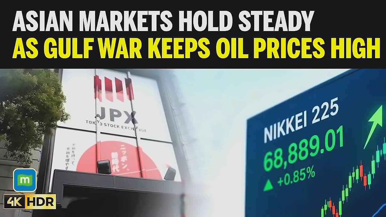 Asian Markets Mixed as Oil Hits $91-92 on Iran Tensions
