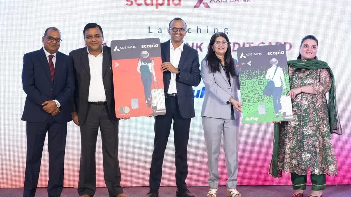 Axis Bank-Scapia Launch Lifetime Free Travel Credit Card