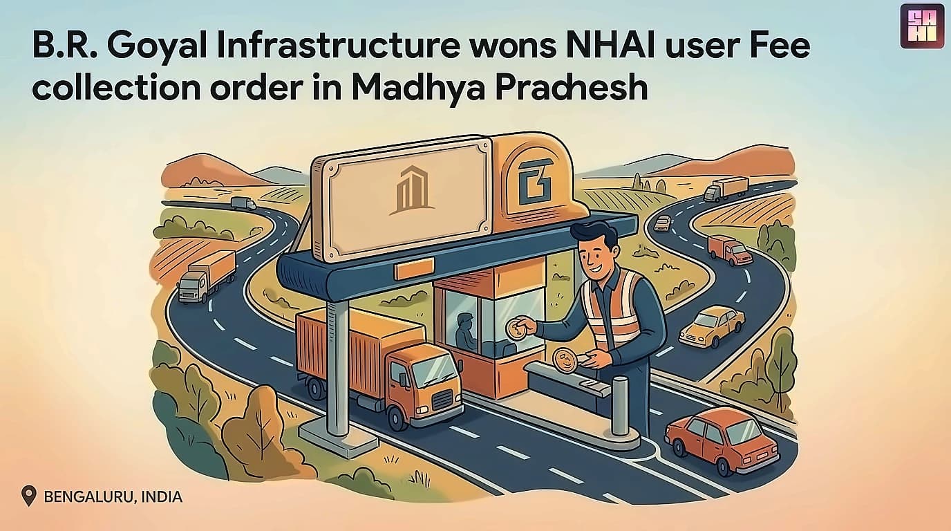B.R.Goyal Infrastructure secures ₹119.85 cr NHAI toll contract