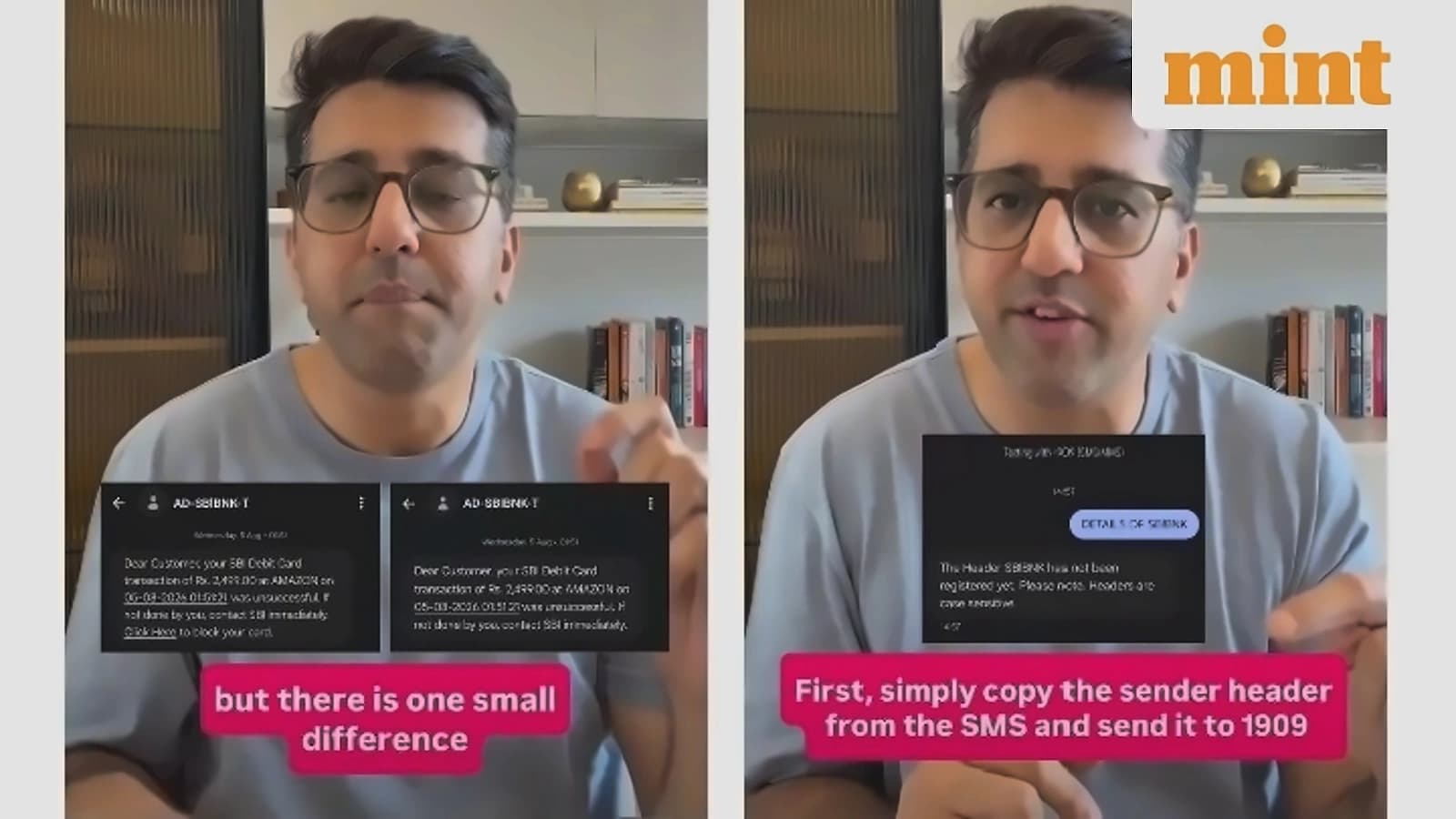 Bank SMS fraud alert: 3 tips to spot scam messages