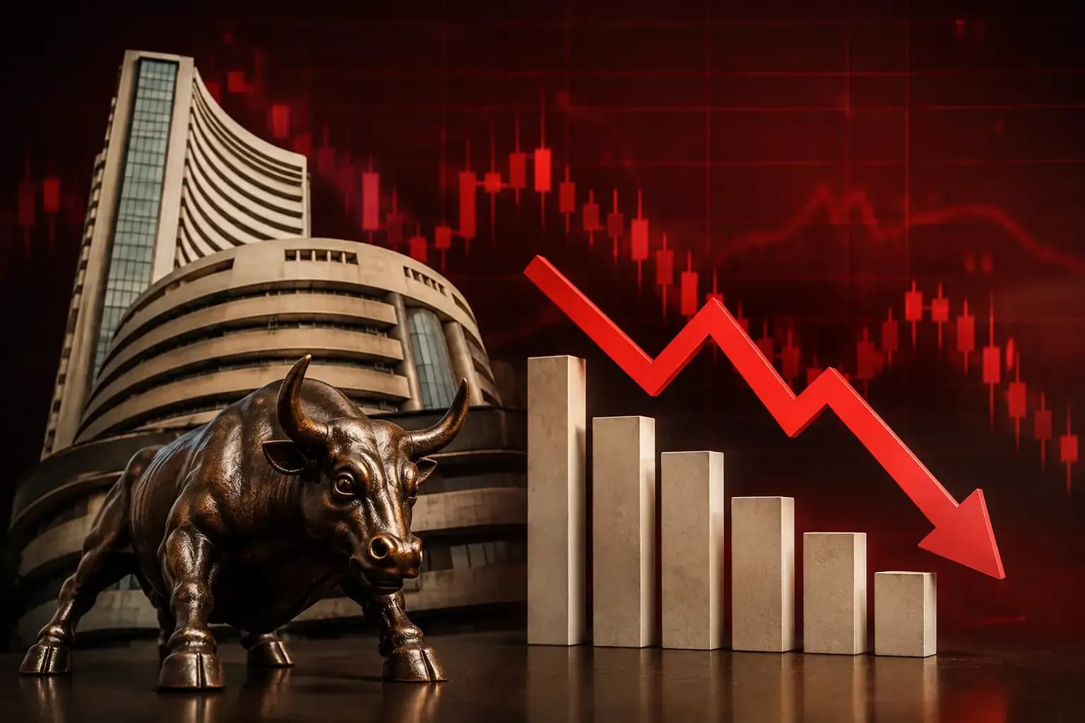 BSE shares fall 4% on CAS impact, NSE IPO concerns amid market selloff