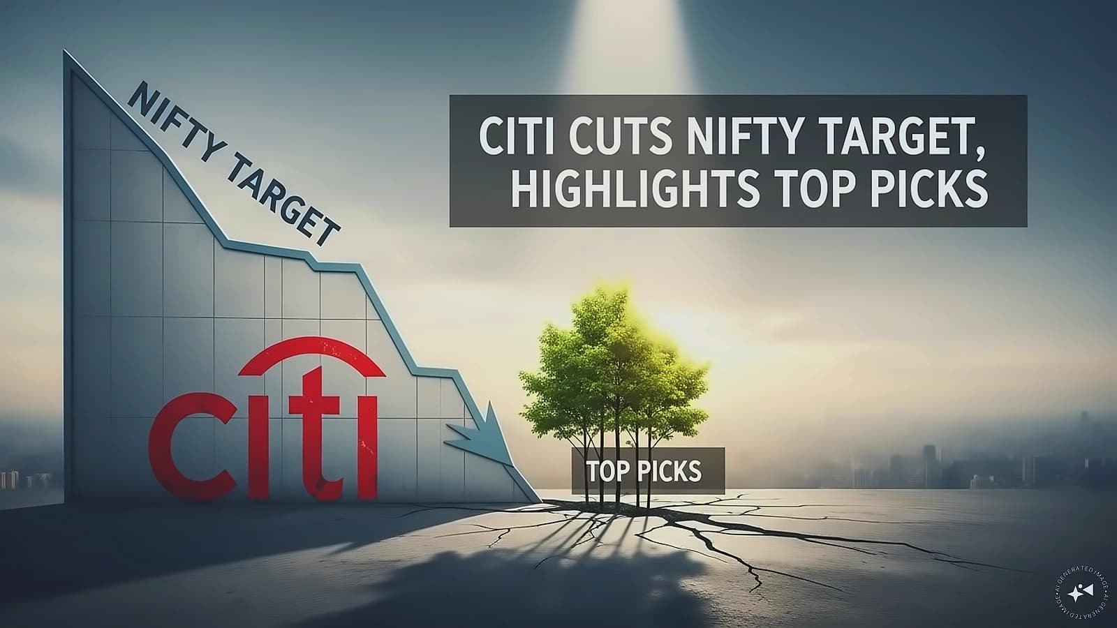 Citi cuts Nifty 50 target to 26,000 on geopolitical, AI risks