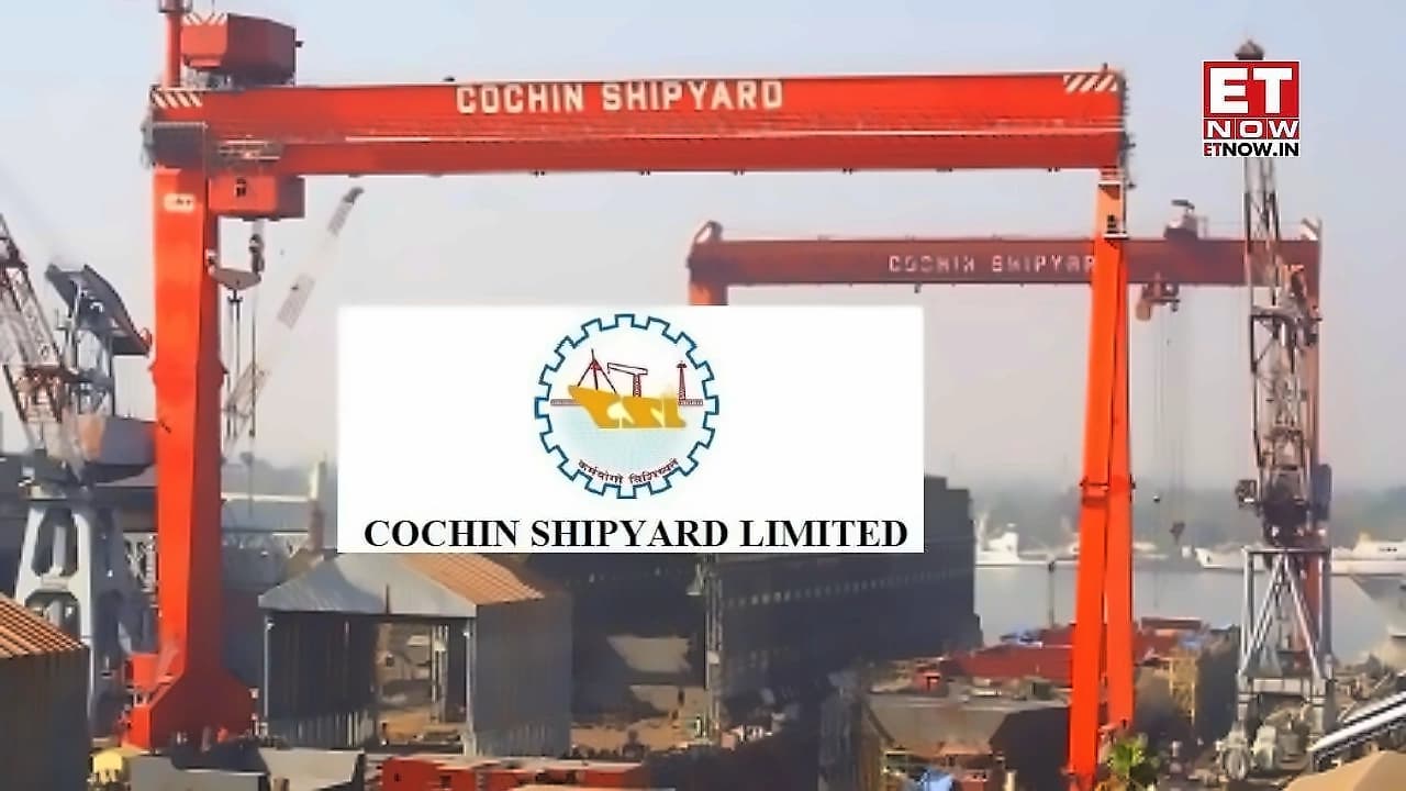 Cochin Shipyard shares crash 9% on margin guidance, JV signed