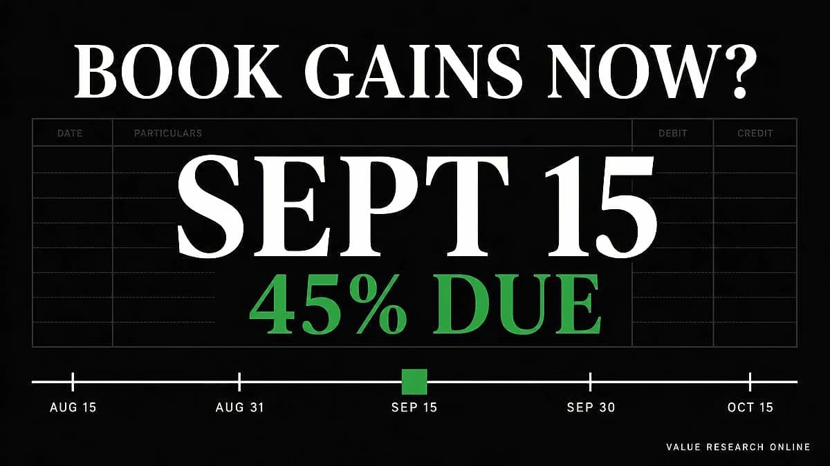 Debt Fund Gains: September 15 Tax Deadline Guide