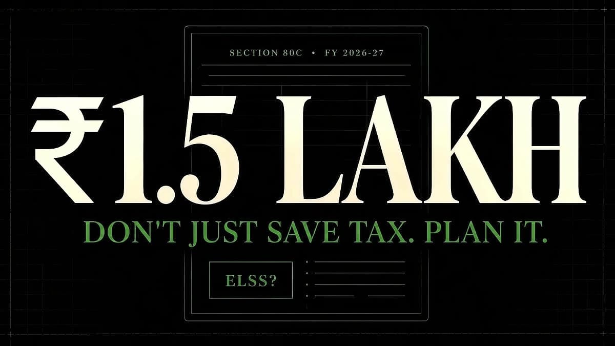 ELSS Tax Saving Funds FY 2026-27: Section 80C Guide
