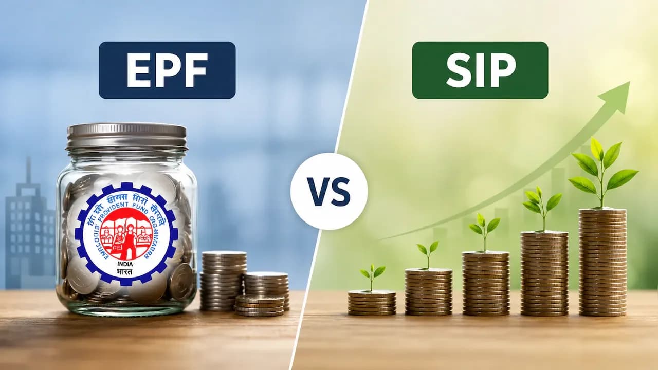 EPF vs SIP: Rs 10,000 Monthly Investment Comparison