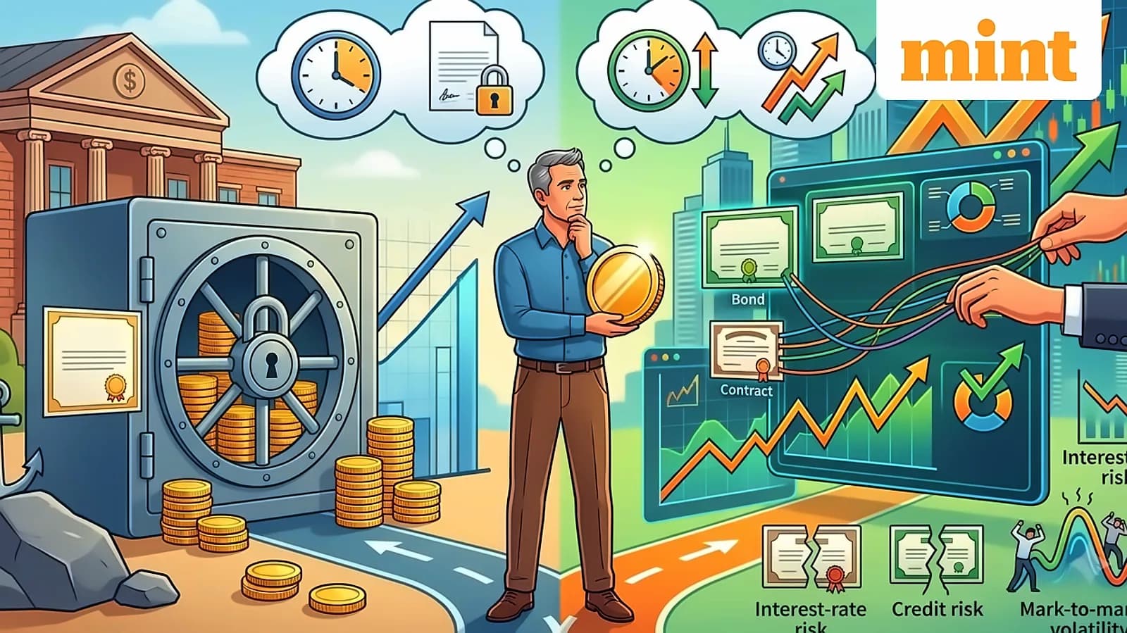 FDs vs Debt Funds: Taxation Unifies, Risk Drives Choice