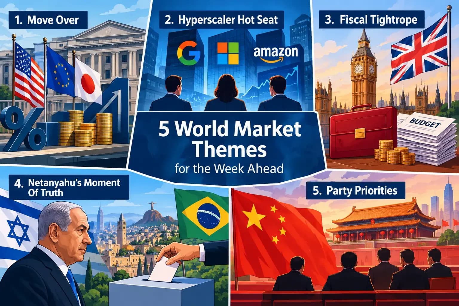 Asian Markets Cautious Ahead of Fed Meet, AI Earnings Test