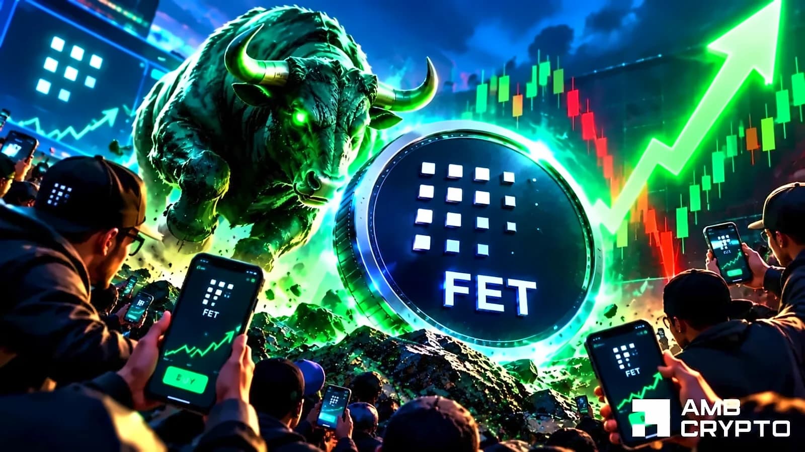FET Token Surges 16% to 3-Month High Near $0.23