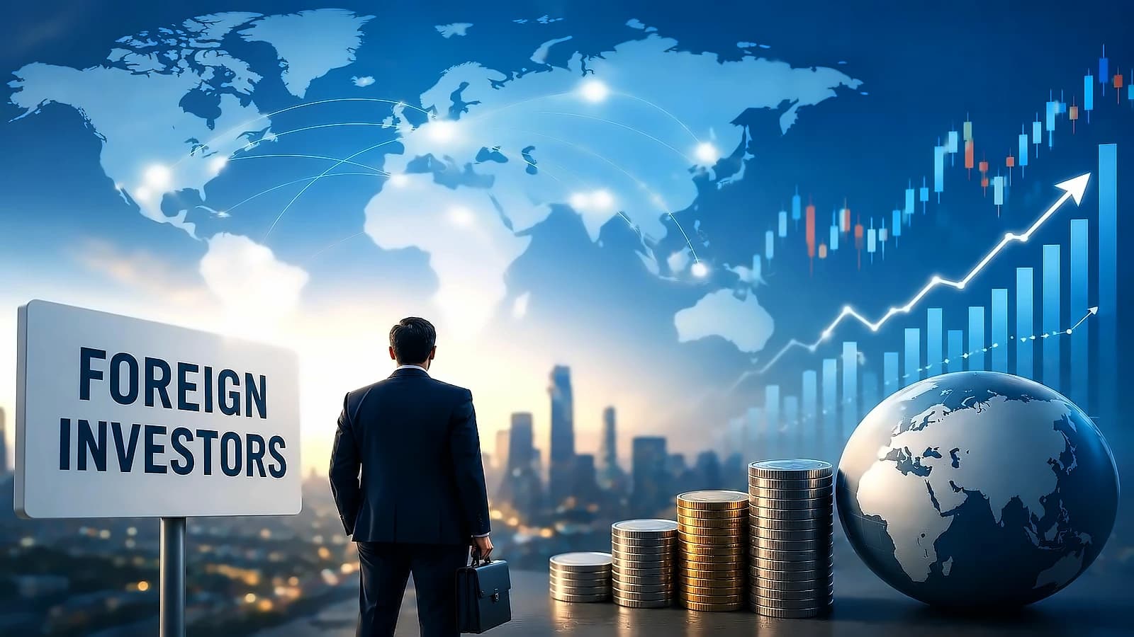 FPI Inflows Extend to Second Month; Oil Hits $92; Gold Stabilizes