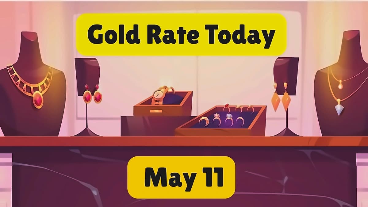 Gold Crashes ₹5,500 in Chennai & Hyderabad on May 11