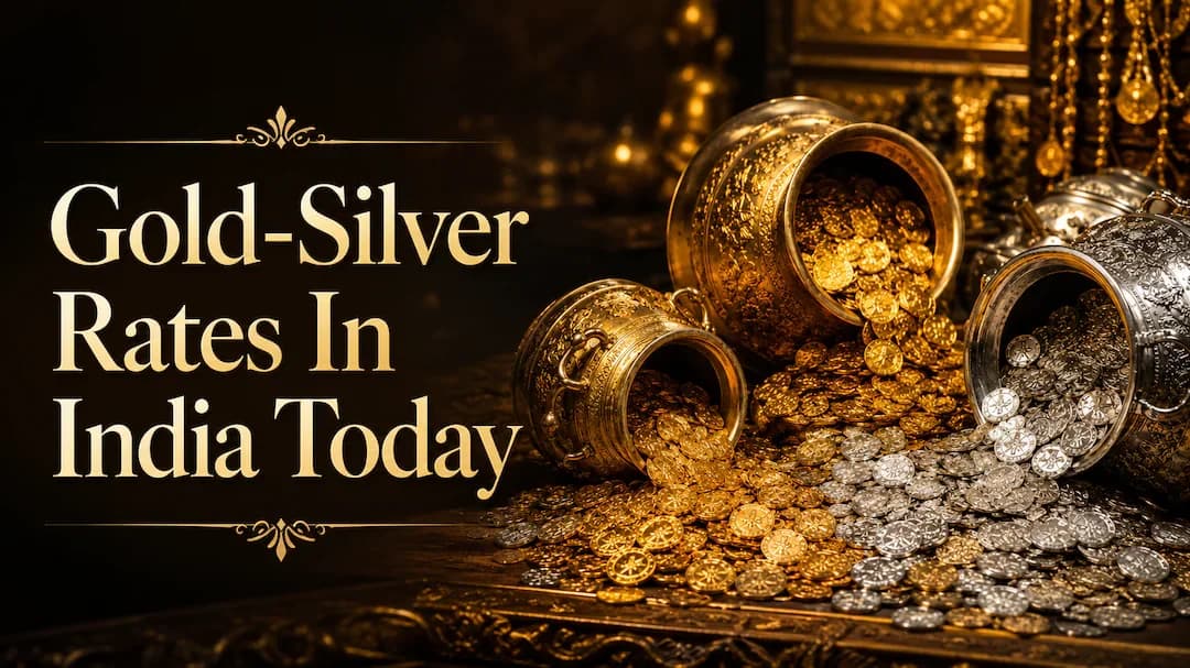 Gold rebounds ₹800, silver drops ₹5,000 on US-Iran tensions