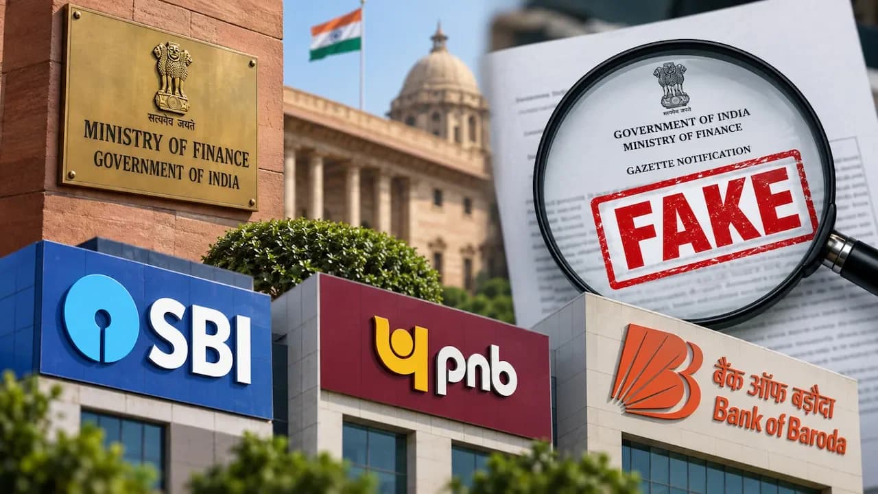 Govt Debunks Fake Gazette Claiming PSB Merger Scheme