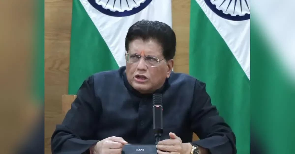Goyal highlights trade, logistics reforms amid manufacturing push