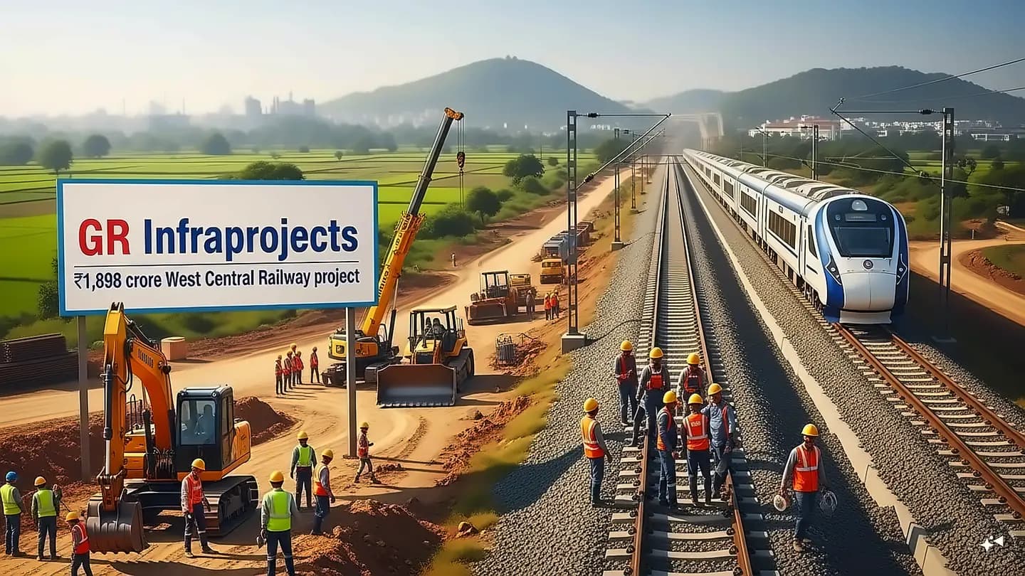 GR Infraprojects jumps 6% on ₹1,898 cr railway project