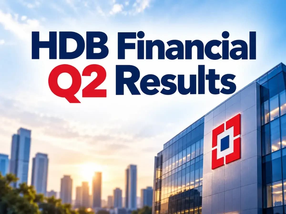 HDB Financial Q2 profit surges 34% to ₹780 crore, shares fall 7%