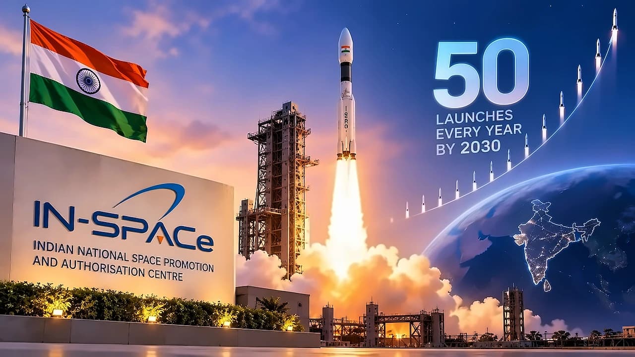 India Targets 50 Space Launches Annually by 2030 Amid ISRO Staff Concerns