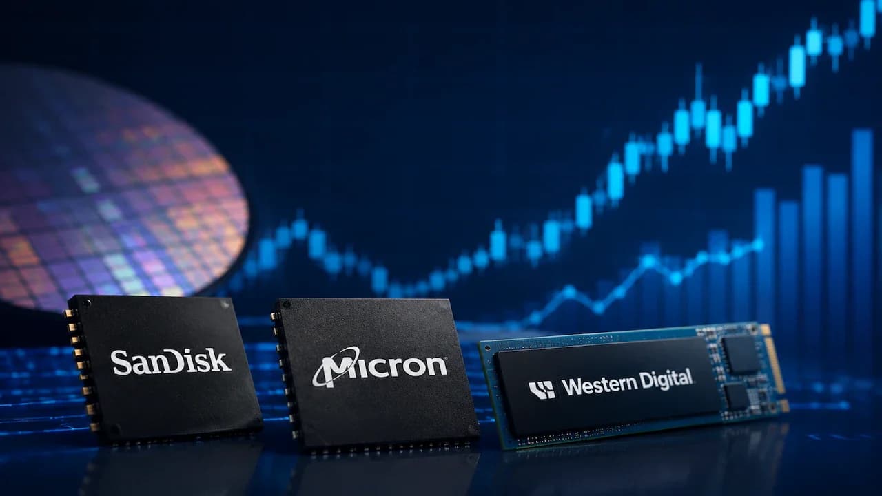 Memory Stocks Face Headwinds as AI Trade Anxiety Weighs on Sector