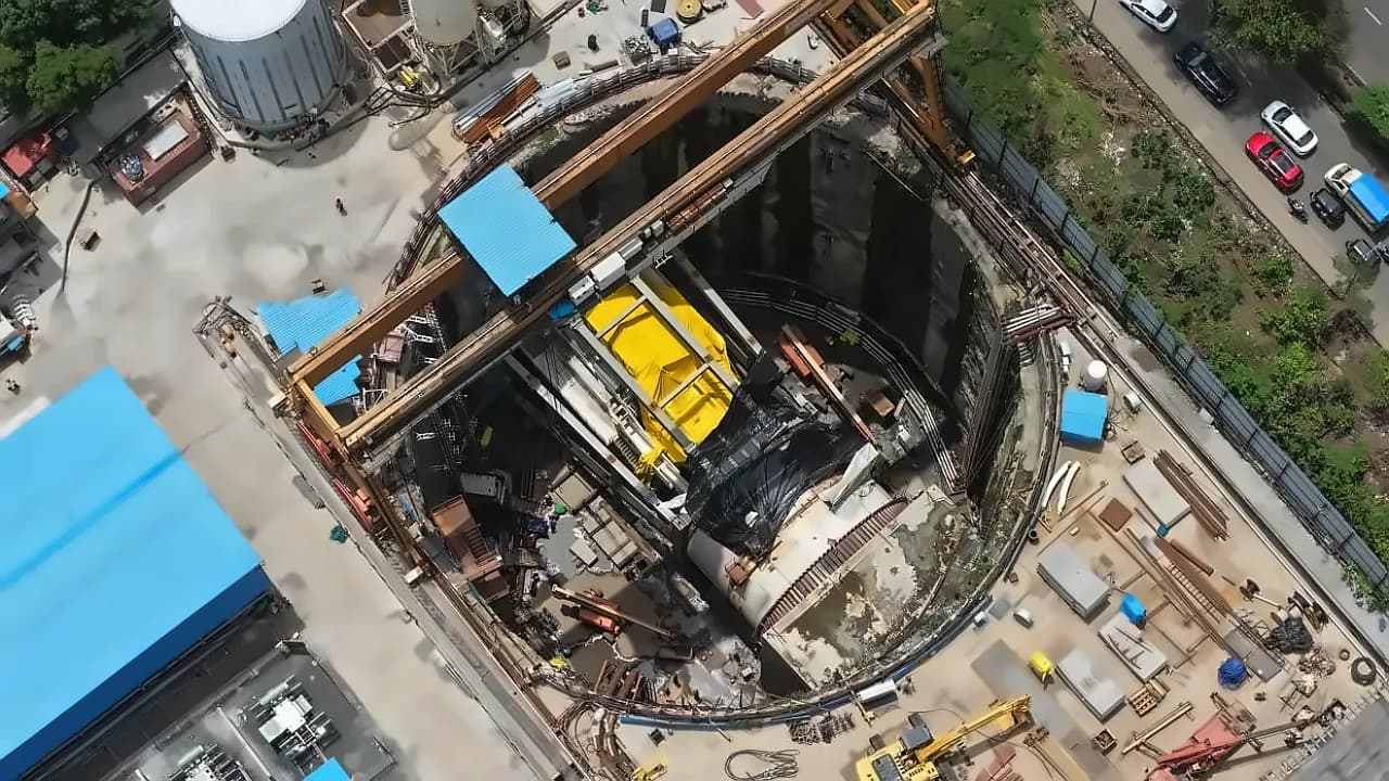 India's First Undersea Rail Tunnel: Second TBM Begins Excavation
