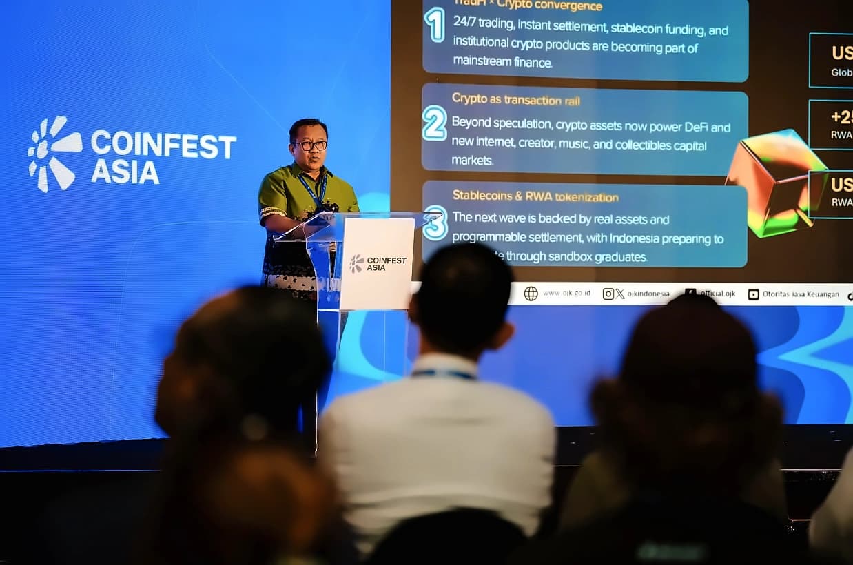 Indonesia's OJK Declares On-Chain Economy Launch