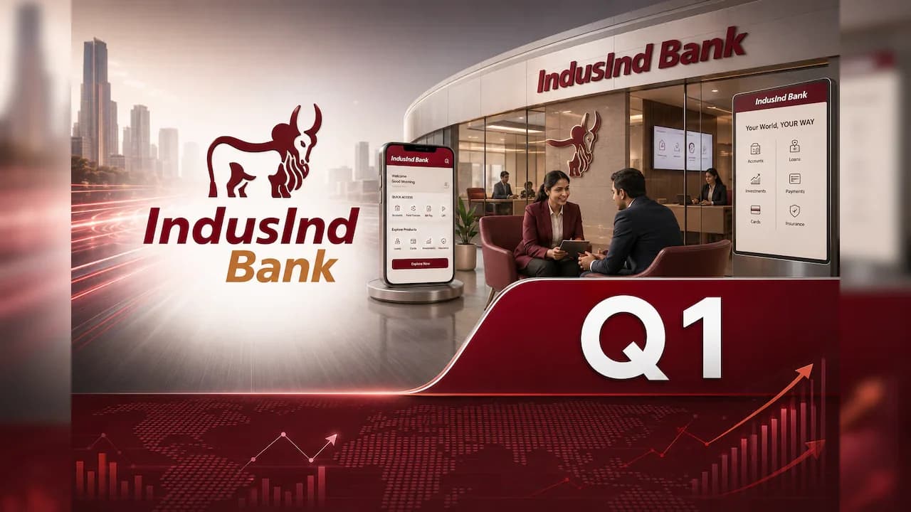 IndusInd Bank Q1 Results: 47% profit surge to ₹1,003 crore
