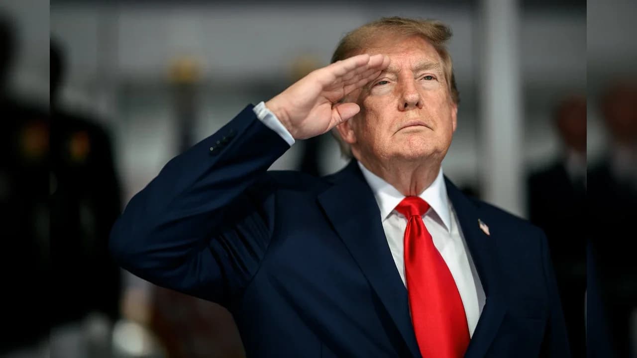 Trump Posts AI Video Claiming Kharg Island Attack as Iran Dismisses