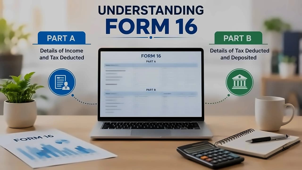 ITR Filing FY 2025-26: Form 16 Part A & Part B Guide