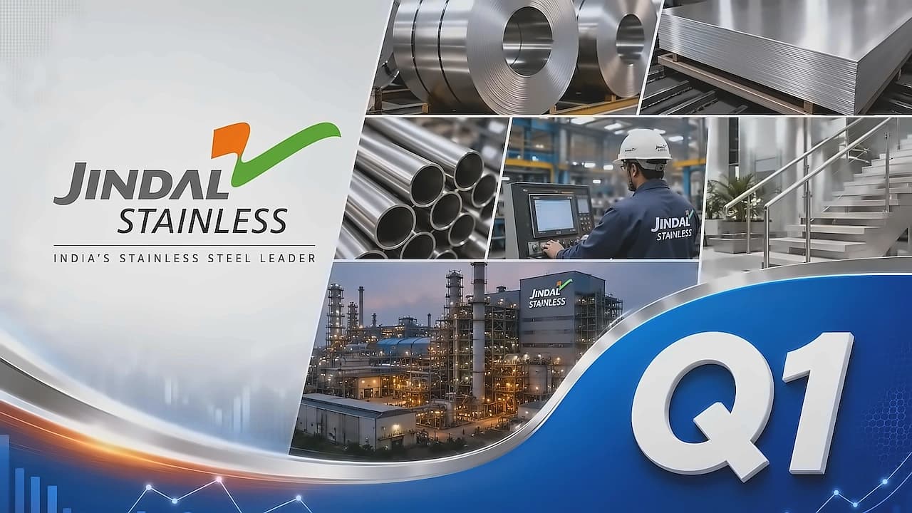 Jindal Stainless Q1 FY27 Results: 8% Profit Growth Despite Production Disruptions