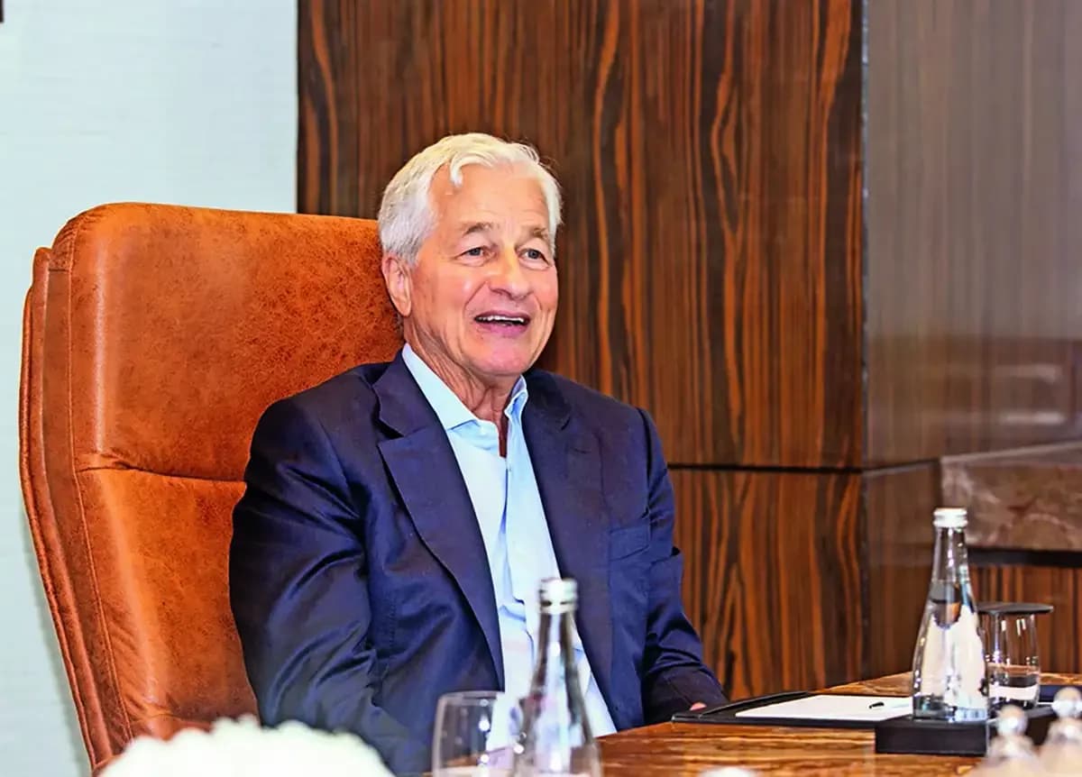 JPMorgan's Dimon Predicts India's Economy Will Triple in 10 Years