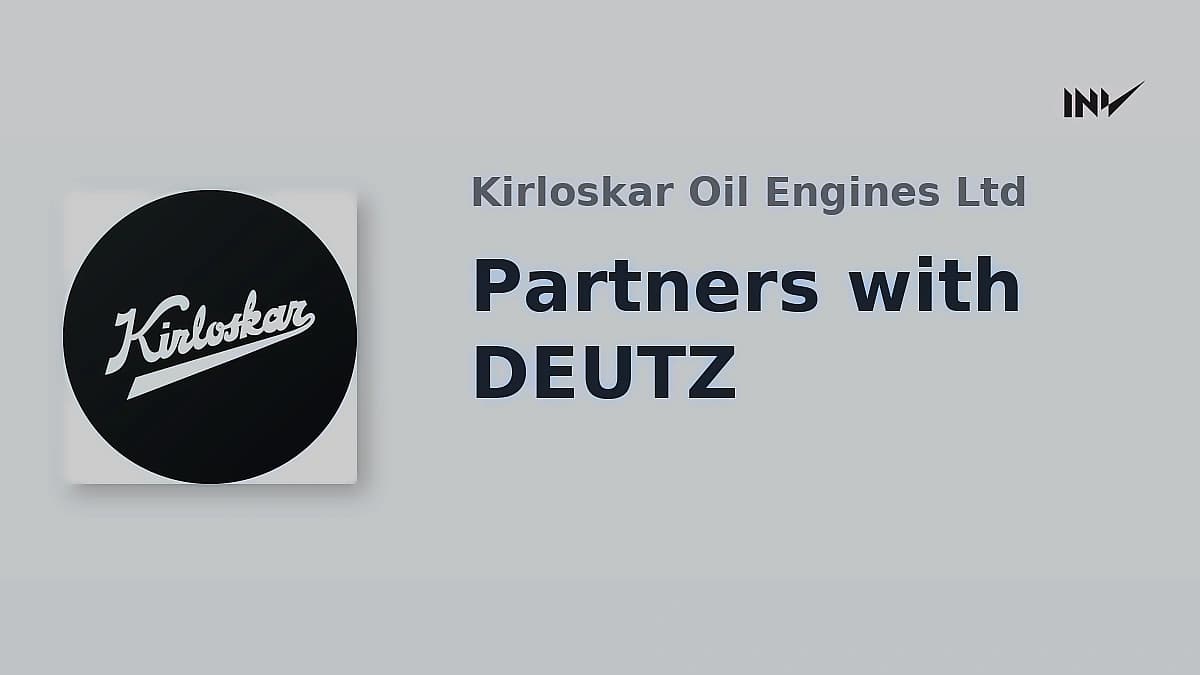 KOEL partners DEUTZ for 1.6-litre engine platform expansion