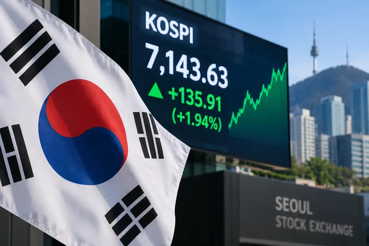 Asian Stocks Rally on AI Optimism: KOSPI Surges 2%, Samsung Leads