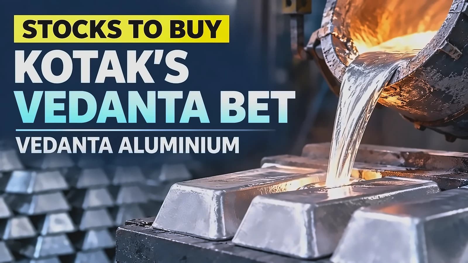 Kotak Sees 31% Upside in Vedanta Aluminium Stock