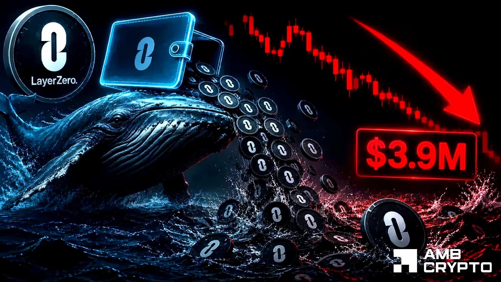 LayerZero Whale Dumps $1.93M as Price Tests $0.80 Support