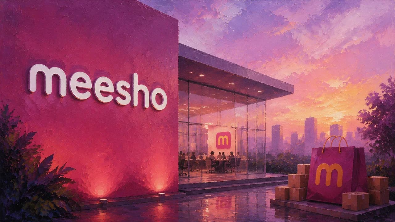 Meesho Q1 Loss Narrows 54% to ₹133 Cr, Stock Falls 6% on Revenue Miss