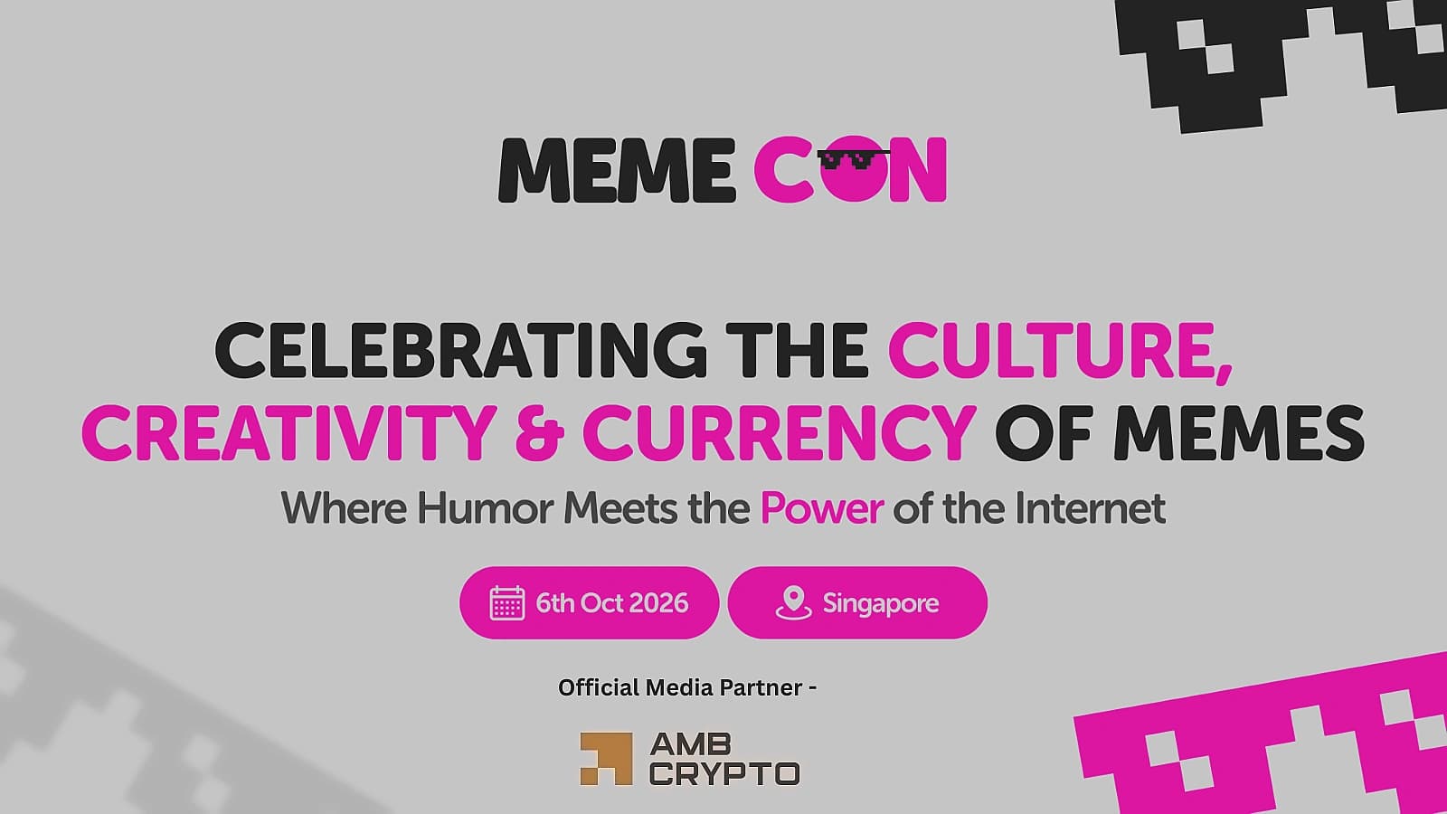 Meme Con Launches Web3 Culture Event in Crypto Space