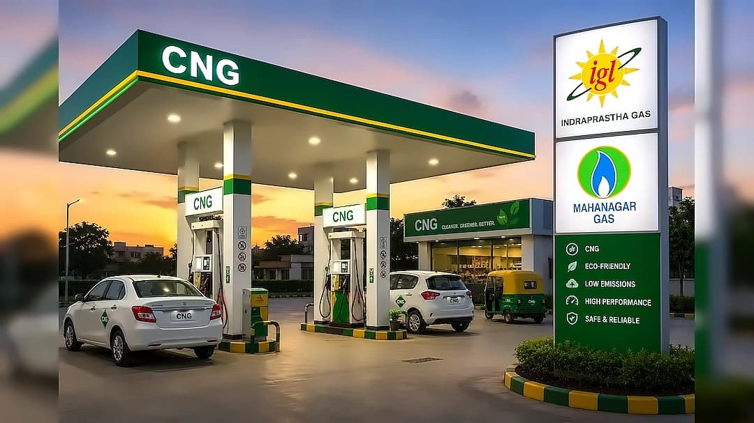 MGL, IGL Shares Drop 3% After Delhi CNG Price Hike