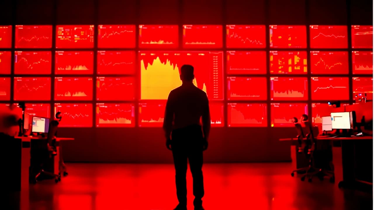 Sensex Falls 1,456 Points, India's Global Market Share Drops Below 3%