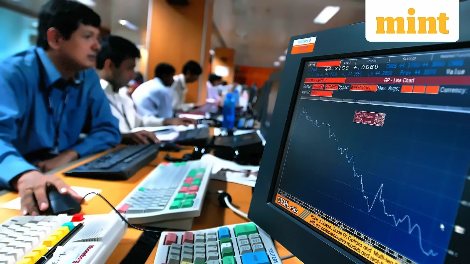Nifty 50, Sensex open lower amid Iran-US tensions; rupee hits record low