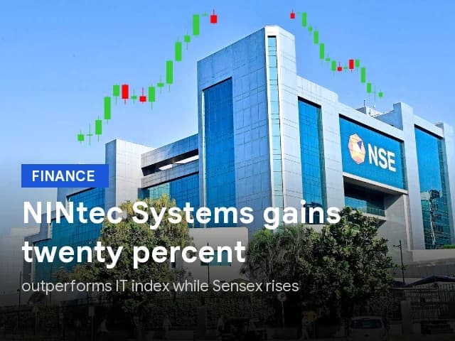 NINtec Systems Falls 4.16% as IT Index Drops 1.12%