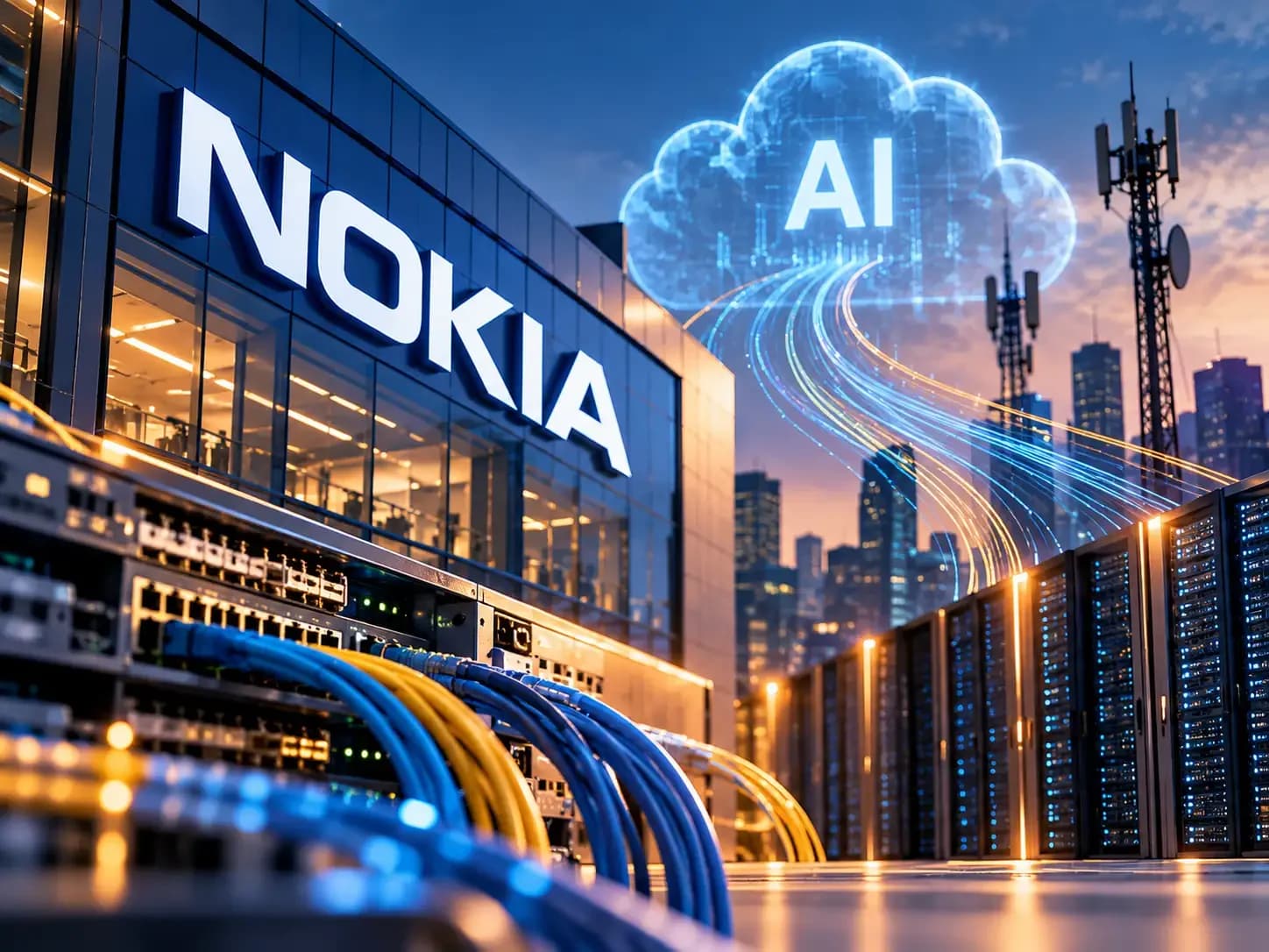 Nokia Q3 profit beats estimates on AI demand surge