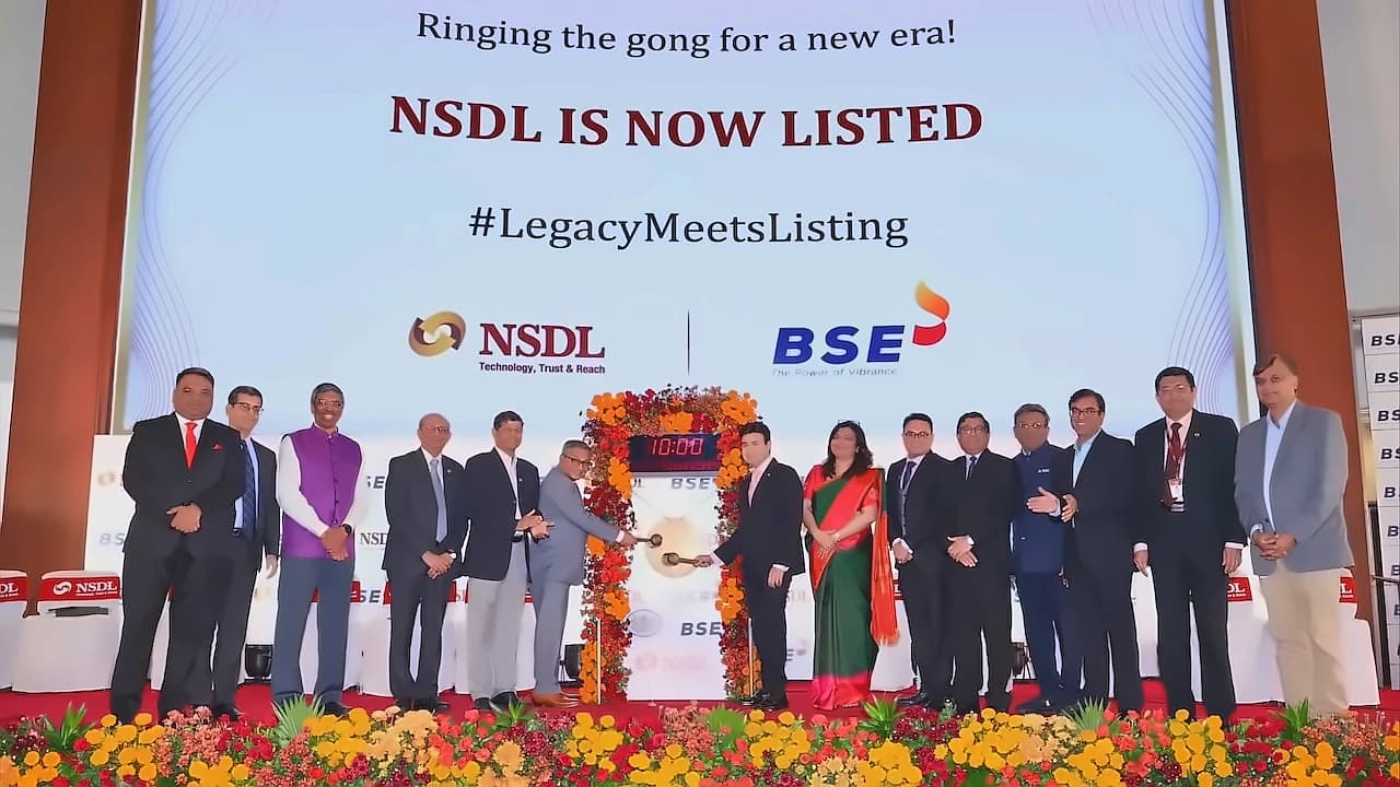 NSDL Q1 profit rises 10% YoY to ₹983 cr, margins contract