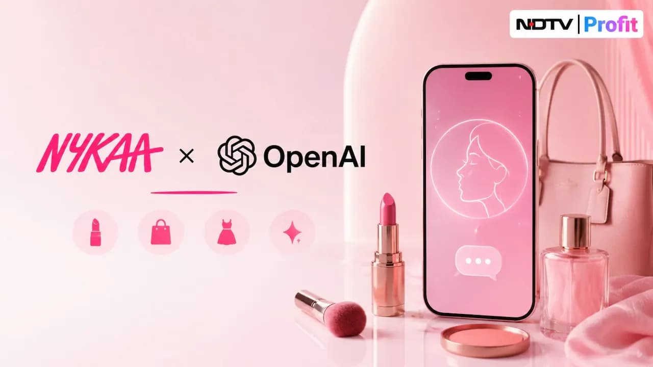 Nykaa Shares Rally 2.5% After OpenAI Partnership for AI Commerce